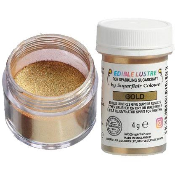 Edible Lustre - Gold - E171 Free